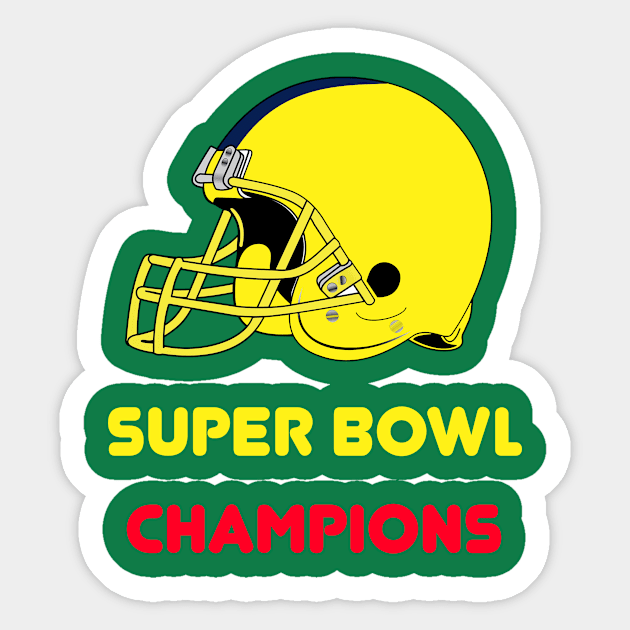 Super Bowl Sticker by awesomeshirts